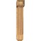 Ekena Millwork Traditional Craftsman Smooth Bracket w/ Offset Brace, Western Red Cedar, 7 1/2"W x 34"D x 42"H BKT0806X34X42TRA04SWR - alternate 3